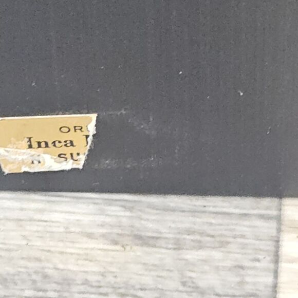 Vintage Boma totem pole Canada Northwest Coast Black  Inca NiCE 1964 - Picture 5 of 8